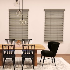 2 1/2 Inch Faux Wood Blinds